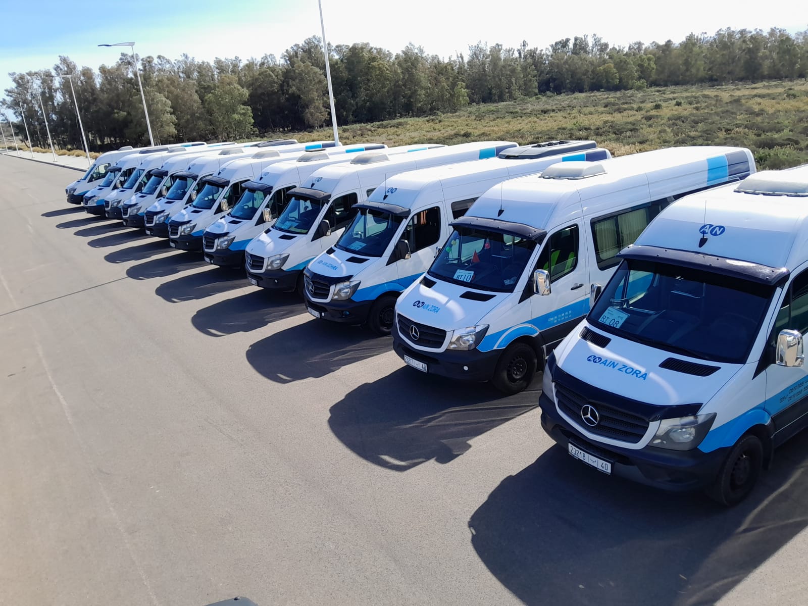 AINZOHRA TRANS , Transport de personnels à Tanger