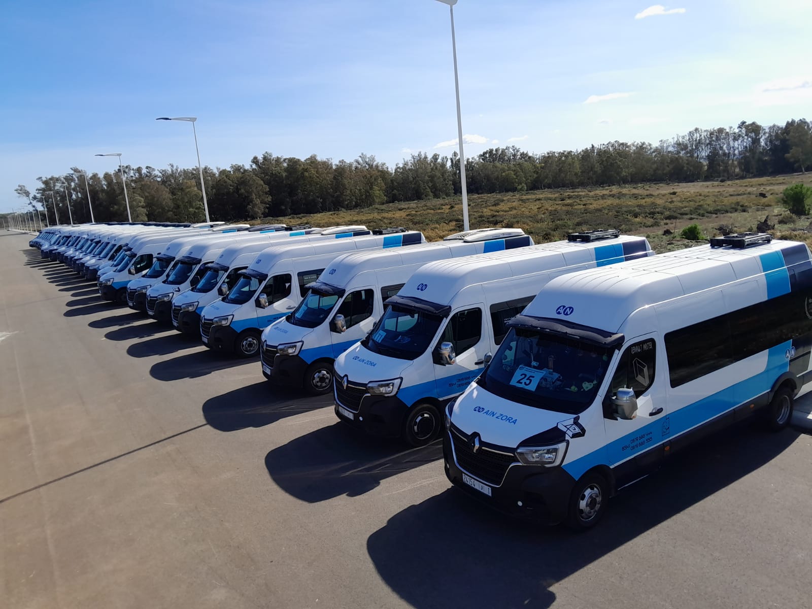 AINZOHRA TRANS , Transport de personnels à Tanger