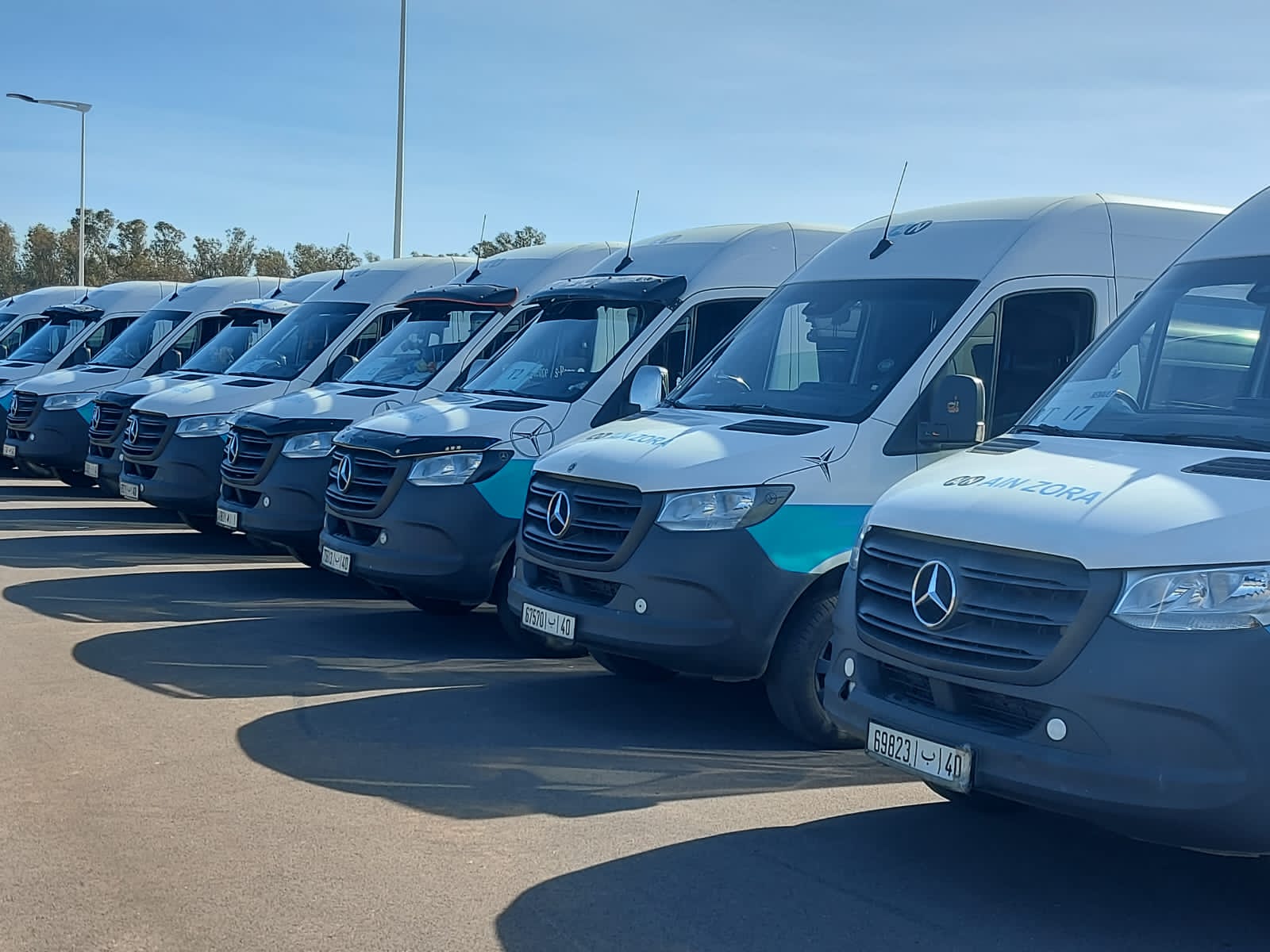 AINZOHRA TRANS , Transport de personnels à Tanger